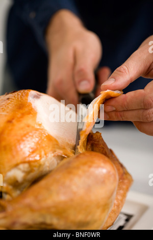Cena di tacchino Foto Stock