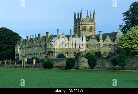 I campi di Merton e College di Oxford, Regno Unito Foto Stock