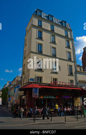 Parigi Belleville Francia Europa Foto Stock