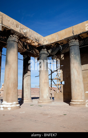 Atlas Corporation Studios mostra il set per il film 'la mummia', Ouarzazate, Drâa-Tafilalet, Sud-Centrale Marocco Foto Stock