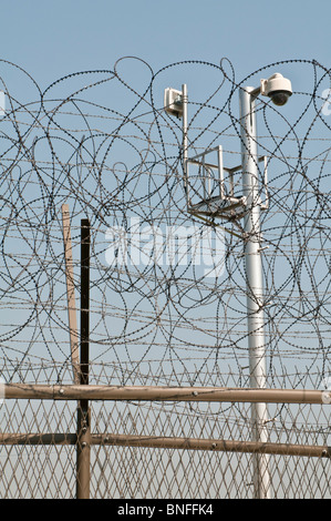 Il recinto di DMZ (Demilitarized Zone) a Imjingak, Corea del Sud Foto Stock