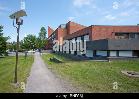 L'edificio principale dell'Università di Tecnologia di Helsinki Foto Stock