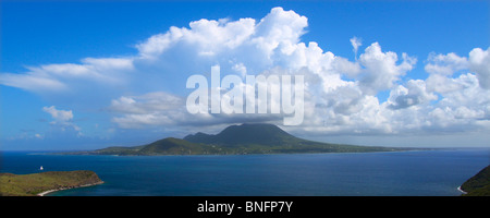 Isola Caraibica di Nevis Foto Stock