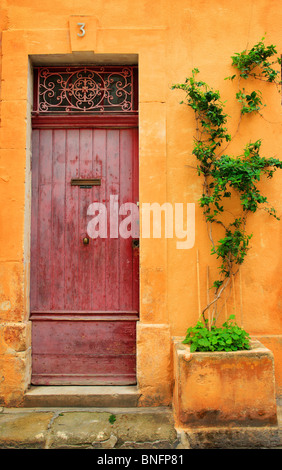 Porta in Arles, Provenza, Francia Foto Stock