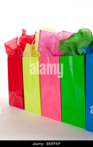 Borse Regalo Boutique Lucide Con Carta Velina &ndash; 35x24cm, Fondo 10cm &ndash; Carta Di Lusso 190gsm