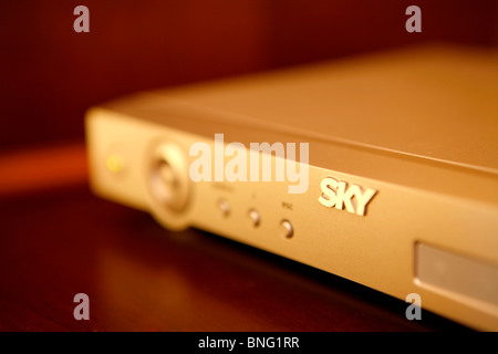 Sky Italia ricevitore satellitare Foto Stock