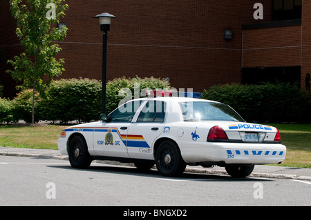 RCMP Royal Canadian montato pattuglia di polizia Foto Stock