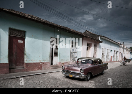 Cubano vita di strada, Trinidad, Cuba Foto Stock