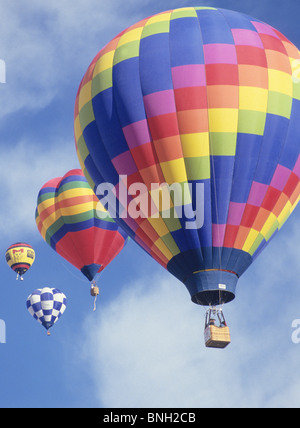 L'International Balloon Festival di Albuquerque, Nuovo Messico è il più grande mongolfiera evento in tutto il mondo. Foto Stock