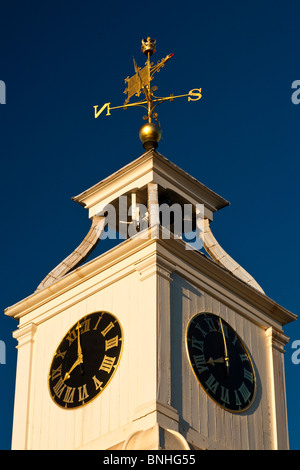 Clocktower in Chatham Historic Dockyard, Chatham, Kent, England, Regno Unito Foto Stock