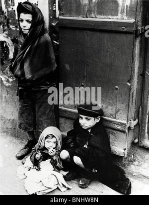 Il Ghetto di Varsavia la II Guerra Mondiale Olocausto Polonia 1941 storia storico nazista storico tedesco Seconda Guerra Mondiale WW2 vittima vittime Foto Stock