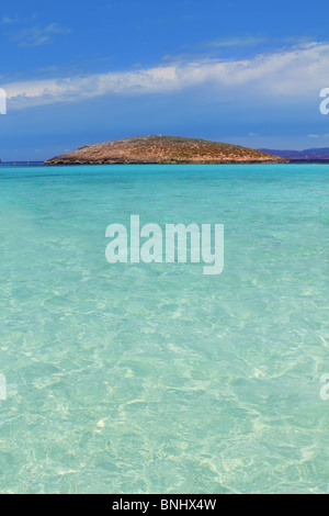 Spiaggia di Illetes isole in Formentera isole baleari Spagna Illetas Foto Stock