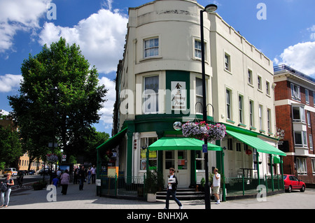 Luogo di incontro ristorante,Westminster Bridge Road, Lambeth, London Borough di Lambeth, Greater London, England, Regno Unito Foto Stock