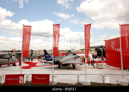 Alenia Aeronautica stand Foto Stock