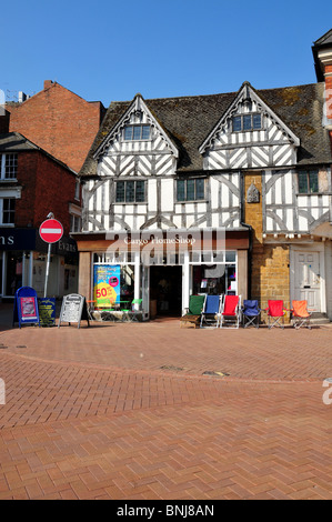 La struttura di legno edificio, luogo di mercato, Banbury, Oxfordshire Foto Stock