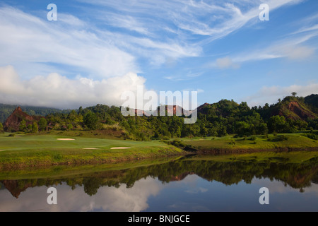 Thailandia Phuket Montagna Rossa Campo da Golf Asia Thailandia meridionale Red Mountain Golf Golf Campo da Golf Golf Golf Club Foto Stock