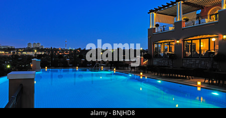 Piscina The Westcliff Hotel Gauteng Johannesburg Sudafrica hotel resort all'aperto all'aperto Piscina con acqua i viaggi di vacanza Foto Stock