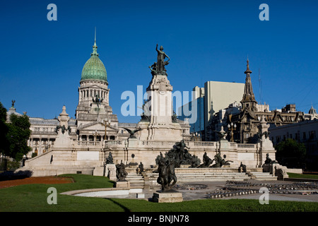 Argentina Südamerika Amerika Marzo 2008 Buenos Aires City National Congress building Foto Stock