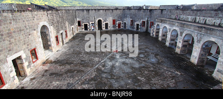 Brimstone Hill Fortress - Cittadella Foto Stock