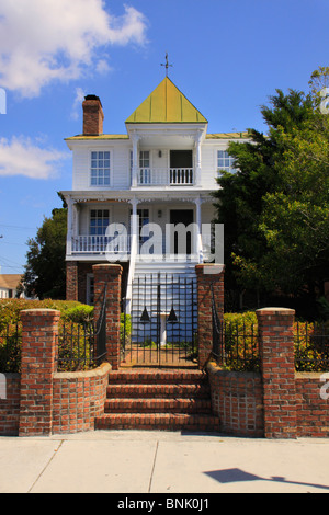 Centro storico 1854 Carteret Academy di Beaufort, North Carolina, STATI UNITI D'AMERICA Foto Stock