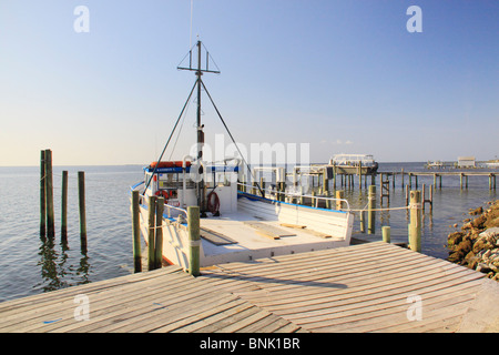 Davis Shore traghetto, Davis, North Carolina, STATI UNITI D'AMERICA Foto Stock