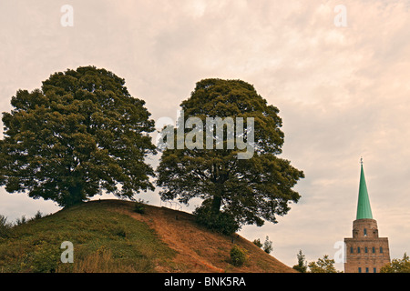 Regno Unito Oxford Castle Mound Foto Stock