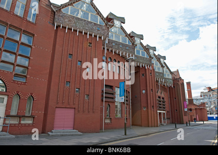 De Montfort University Queens Edificio per la tecnologia in Leicester City. Foto Stock