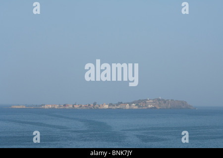 Africa, Senegal, a Dakar. Historic Ile De Goree, una volta centro della West tratta degli schiavi africani. Foto Stock