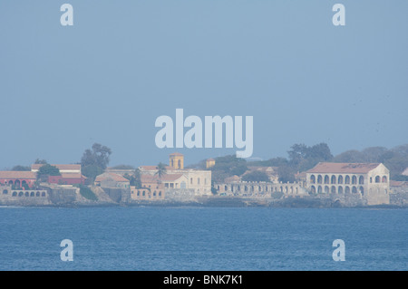 Africa, Senegal, a Dakar. Historic Ile De Goree, una volta centro della West tratta degli schiavi africani. Foto Stock