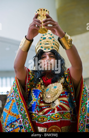 Il museo Smithsonian dell'American Indian hosted 'Makiykumanta", una celebrazione della cultura peruviana nel luglio del XIII - XVIII 2010 Foto Stock