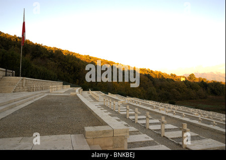 WW II cimitero militare polacco di Cassino, Italia. Foto Stock