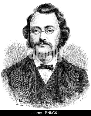 Max Bruch (6 gennaio 1838 - 2 ottobre 1920), compositore tedesco e il conduttore Foto Stock