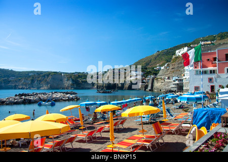 Ischia, Sant Angelo Beach, Italia Foto Stock