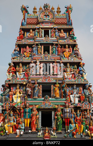 Singapore, Sri Mariamman tempio indù, Foto Stock