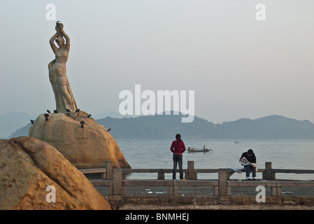 Zhuhai ragazza di pesce Foto Stock