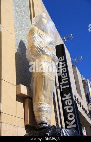 I preparativi per l'Academy Awards, il Teatro Kodak, Hollywood Boulevard, Los Angeles, California, Stati Uniti d'America Foto Stock