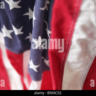 Vecchia bandiera americana utile per uno sfondo Foto Stock