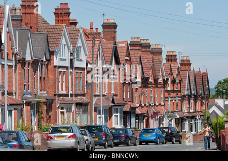 Redditch street Foto Stock