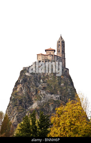 Saint Michel d'Aliguihe a Le Puy-en-Velay, Francia Foto Stock