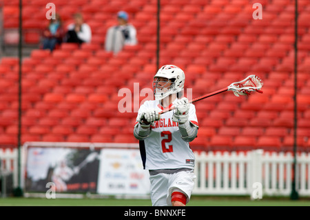 Lacrosse World Championships Manchester Inghilterra UK Luglio 2010, tra Inghilterra e Scozia Foto Stock