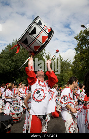 Carnevale di Notting Hill, Notting Hill. Londra. In Inghilterra. Regno Unito Foto Stock