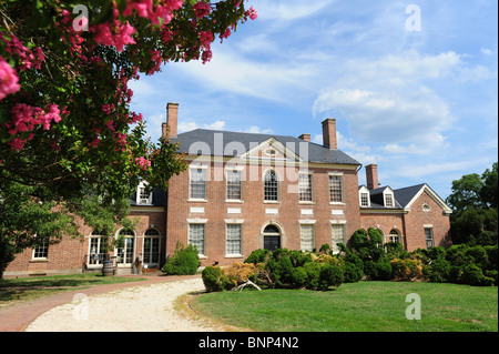 Stati Uniti Virginia VA Fairfax County storica tenuta Woodlawn Plantation House home Foto Stock