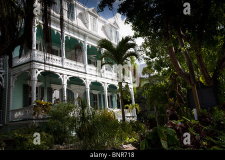 Vista frontale del Porter mansion, un Queen Anne Hotel occupa un edificio di stile. Il dott. Giuseppe Yates Porter qui risiedeva. Foto Stock