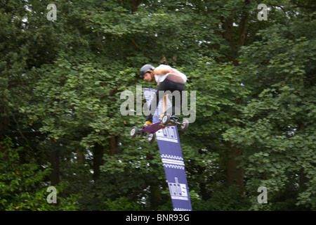 Trick Skateboarders del CLA Game Show 2010 Foto Stock