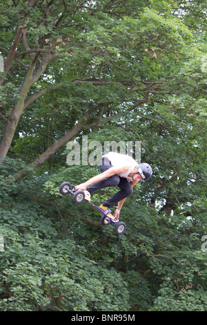 Trick Skateboarders del CLA Game Show 2010 Foto Stock