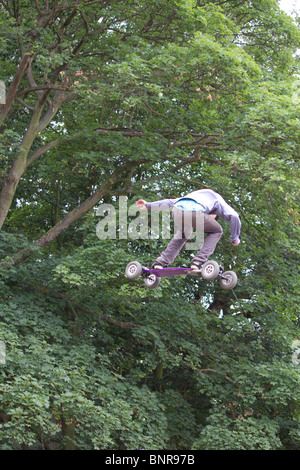 Trick Skateboarders del CLA Game Show 2010 Foto Stock