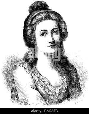 Charlotte von Kalb (1761 - 1843), autore tedesco Foto Stock