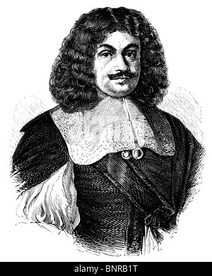 Andreas Gryphius (1616 - 1664), tedesco lyric poeta e drammaturgo Foto Stock