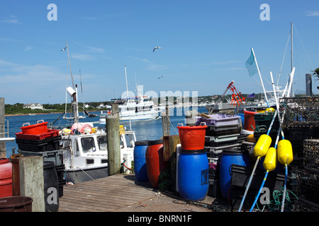 Porto di Montauk Long Island NY Foto Stock