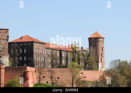 Wawel complesso architettonico a Cracovia, Polonia Foto Stock